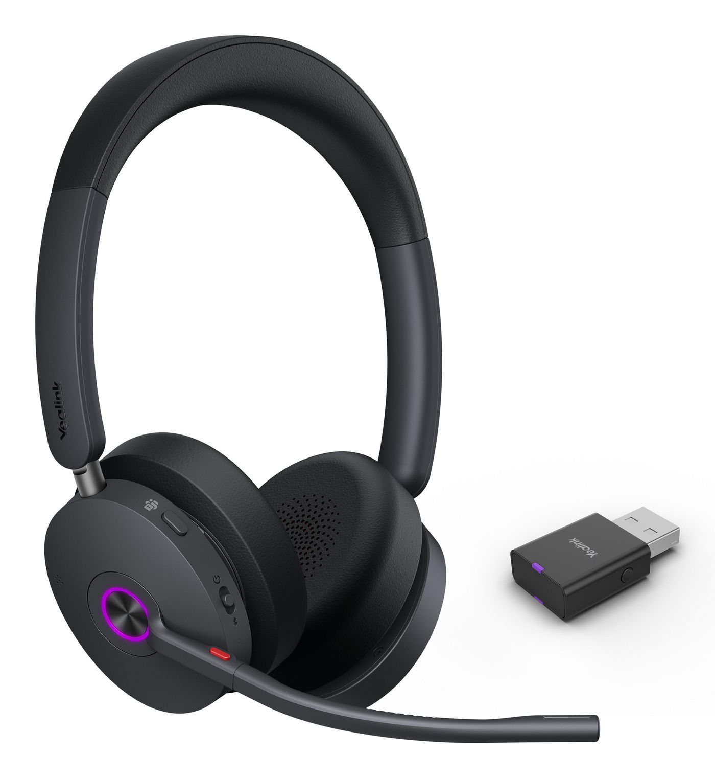 Yealink WH68 Hybrid Teams Headset, - Wired & Wireless