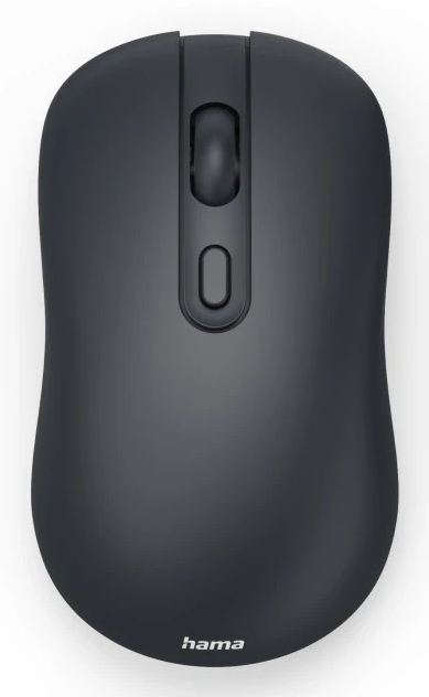 HAMA Wireless Mouse Cordless Optical 4 Buttons W/O Click Noise blk WM-200