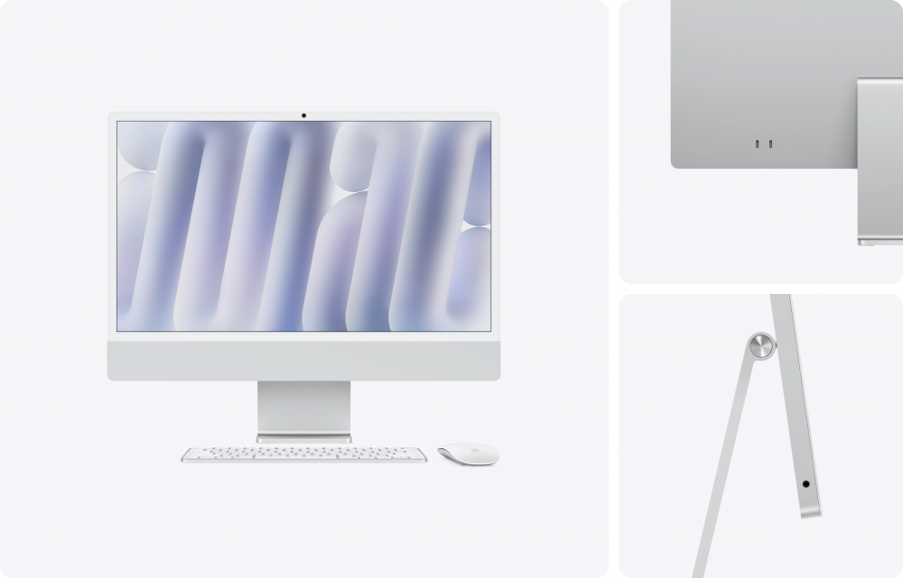 Apple iMac 24" M6 CPU 12 núcleos, GPU 12 núcleos, 16 GB, 512 GB SSD, Prateado