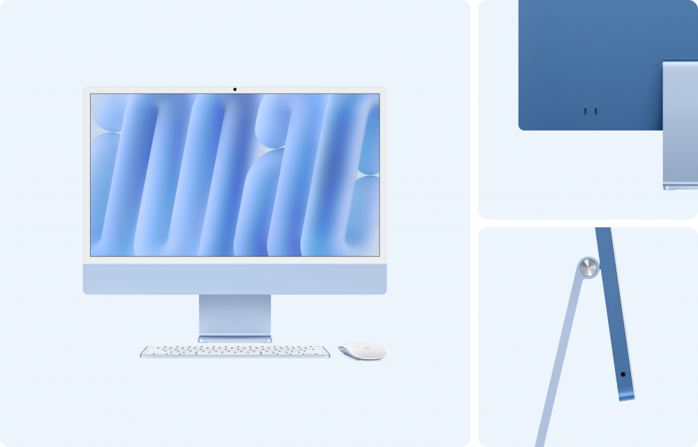 Apple iMac 24" M6 CPU 10 núcleos, GPU 10 núcleos, 16 GB, 256 GB SSD, Azul